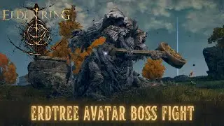 Elden Ring PS5 - Erdtree Avatar Boss Fight [4K HDR]