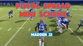 *UNIQUE* Pistol Spread Mini Scheme | Madden 22 Tips & Tricks