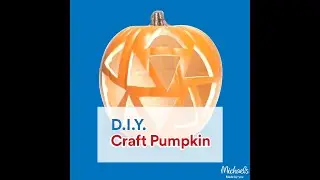 How to Carve a Craft Pumpkin | Halloween Decorations | Michaels