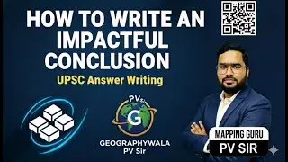 UPSC Mains Answer Writing: The Secret to an IMPACTFUL Conclusion | Toppers' Strategy by PV Sir