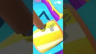 Stumble guys, floor flip, trick, gold rabbid🐇 #shorts
