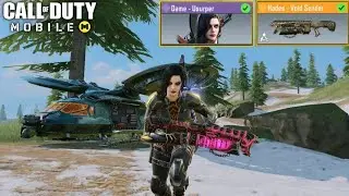 *NEW* LEGENDARY HADES - VOID SENDER + DAME - USURPER GAMEPLAY! | THE DARK COVENANT | COD MOBILE!