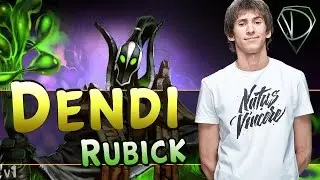 Dendi Rubick Gameplay Highlights v.1