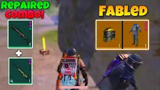 Repaired Guns With Fabled Loadout 🤪 Free Yellow Crate | Metro Royale Chapter 15