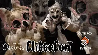 Fluff, Friends & Fear?! 🦊🤡 | CliffeCon 2025 Fursuit Vlog feat. Art the Clown!