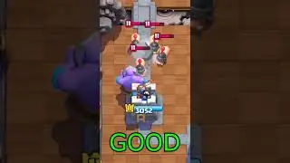 GOOD VS BAD PLACEMENTS IN CLASH ROYALE! #clashroyale #shorts