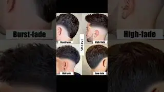 Fade Sa&ccedil; Modelleri (High, Mid, Low, Burst, Taper) | Fade Sa&ccedil; Kesimi Nasıl Yapılır?