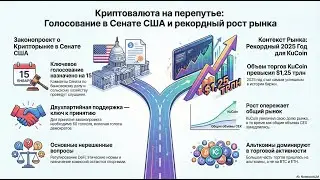 Сенат движется к голосованию по структуре рынка: Состояние криптоиндустрии