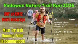 Padawan Nature Trail Run 2025 (Half Marathon) | DNF at 12KM | Jungle Trail POV