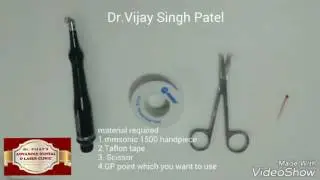 Sonic activation of irrigants using GP point ( GPSA )  3d cleaning RCT
