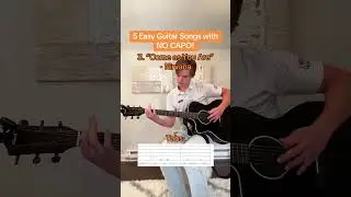 5 Easy Guitar Songs with NO CAPO! 🎸