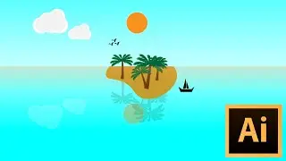 How To Create Beautful Nature Vector Art Using Adobe Illustrator