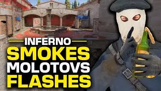 Все гранаты, которые вам нужны в CS2 INFERNO