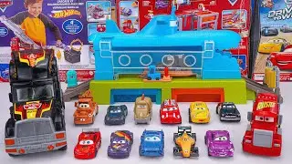 Disney Pixar Cars Collection Unboxing Review |Disney Pixar Cars Color Change Whale Car Wash Trackset