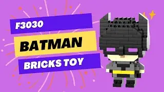 Batman F3030 Bricks Toy 🦇 | Full Build & Showcase