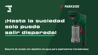 La boquilla de lavado con dep&oacute;sito de agua PARKSIDE en la #tooltalk