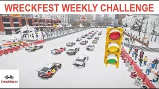 Wreckfest Weekly Challenge - Snow Race at the Hillstreet Circuit