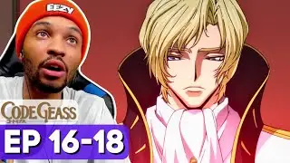 This Plot Is Going CRAZY! | Code Geass Episode 16-18 Reaction