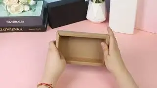 kraft paper Cookie Boxes