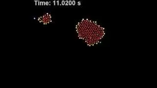 6Valency particles self aggregation