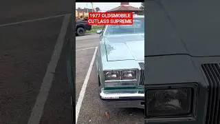 1977 Oldsmobile Cutlass Supreme Brougham #automobile #carshow #oldsmobile #v8  #mackduffmedia