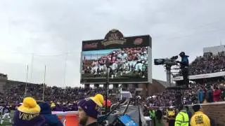 Joe Kapp Honorary Captain for Vikings vs Bears 12-20-15
