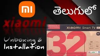 MI 32 Inch Tv Installation //MI 80 cm 5A Series HD Ready Smart Android LED TV L32M7-5AIN (Black)//