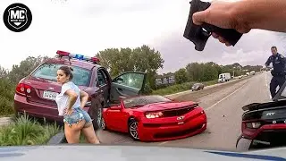 MOST SHOCKING High-Speed Police Chases Caught on Dashcam! You Wouldn't Believe if Not Filmed #43