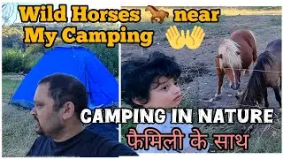 Our Family Camping in Natural Farmland in France | Camping adventure | Camping vlog Hindi | Family