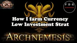 How I farm most my currency POE 3.17 Archnemesis (Super Low Investment)