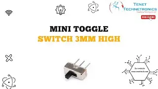 MINI TOGGLE SWITCH    3MM HIGH | Tenet Technetronics