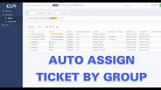GLPI - Automatically Assign Tickets to Groups Based on Category