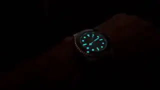 Тест люминесцентных часов Rolex Submariner 114060 спустя много лет #Rolex #Submariner