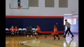 1st Grade 7 yr old Basketball Player Tre Foster