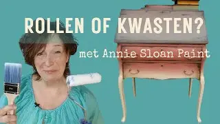 Rollen of kwasten met Annie Sloan Paint?