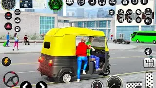 Auto Rickshaw 3D: Tuk Tuk Game | Tuk Tuk Rickshaw 3D Stunt Auto Stunt Games 2025 Gameplay