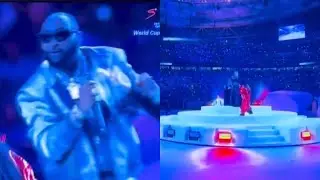 Davido 2022 World Cup performance at Qatar full performance