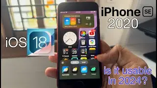 iOS 18 on iPhone SE 2020 (SE2)