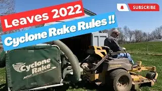 Leaves 2022 turns into Spring 2023 WTF? Cyclone Rake Still Rules fall