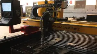 CNC Plasma Mark And True Hole Cutting 2