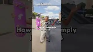 How To No Comply In Skate 4 🛹 #skate4