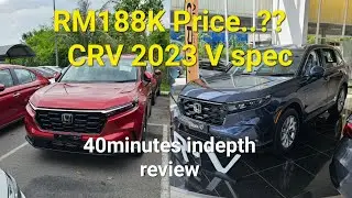 [PART 1] HONDA CRV 1.5T V-SPEC 2023 new features in detail