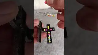 Collar en forma de cruz d Thanos del juego del calamar #squidgame #eljuegodelcalamar #thanos