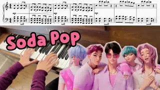 Soda Pop &ndash; K-pop Demon Hunters | Piano Cover