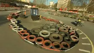 The Chase full edit #fpvdrone #gokarting #revolutionkarting