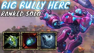 SMITES BIGGEST BULLY | Smite Season 8 Ranked Conquest | Hercules Solo