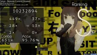 osu! | Saiya - Remote Control [Insane] +HDDT FC (7.65*)