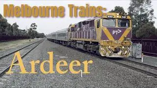 Melbourne Trains: Ardeer, including N-class to Warrnambool