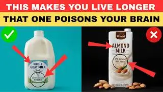 Over 60? 3 Milks to Avoid (And 3 You Must Drink Daily) | Senior Health Tips   #seniorhealth