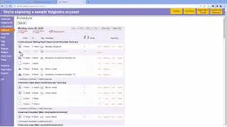 Use Schedule Icons to Determine How a Volunteer Is Scheduled